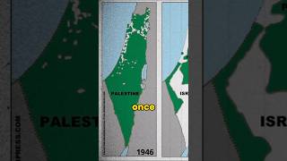 History of Palestine and Israel in 60 sec #history #facts #shorts