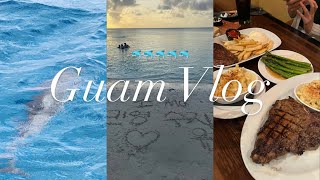 괌 VLOG | 4박5일 여행 | 돌핀투어, 비치인쉬림프, 웨스틴호텔, 롱혼스테이크