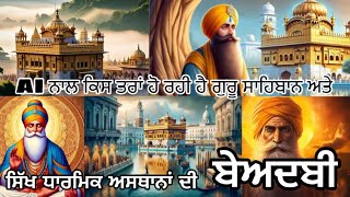 AI ਨਾਲ ਹੋ ਰਹੀ ਸਿੱਖ ਗੁਰੂ ਸਾਹਿਬਾਨ ਅਤੇ ਧਾਹਮਿਕ ਅਸਥਾਨਾਂ ਦੀ ਬੇਅਦਬੀ  @A_TRUTH001