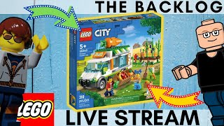 Building The LEGO City -  Farmers Market Van (60345) | THE BACKLOG #59