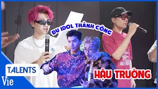 Hậu Trường Rap Việt - Dangrangto ngại ngùng gặp HIEUTHUHAI, Phạm Anh Duy - Captain live đỉnh