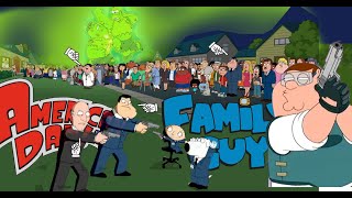 10 times American Dad Invaded Family Guy #crossover