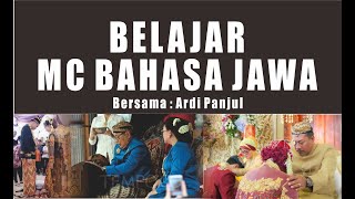 ARDI PANJUL | BELAJAR JADI MC BAHASA JAWA [PEMBUKA]