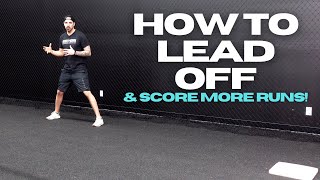 Score More Runs With These Base Running Tips - How To Lead Off First Base Correctly