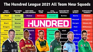 The Hundred 2021 All Team New Squads | The Hundred 2021 full squads