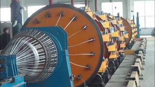 72 bobbins steel wire armoring machine