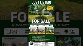 Just Listed In Ocala Florida