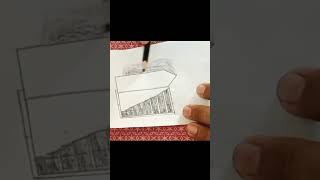 Sensational Door Illusion - Magic Perspective With Pencil - Trick Art #DrawingHowtoDraw#papercraft
