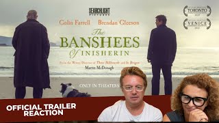 THE BANSHEES OF INISHERIN (Official Trailer) The Popcorn Junkies Reaction
