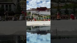 布达拉宫！我们来啦！#travel #tibet #tibetan #tibettours #西藏 #potala #potalapalace #拉萨 #西藏旅游 #西藏旅遊 #西藏文化 #布达拉宫