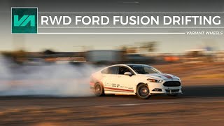 RWD Ford Fusion DRIFTING! // Variant x Reel Motion // Xenon