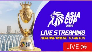 Asiacup 2023 live streaming on mobile | today live cricket match without buffering
