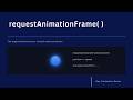 JavaScript requestAnimationFrame Explained — Build a Smooth Animation Loop from Scratch