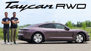 Porsche Taycan RWD Quick Review // The Cheapest Taycan