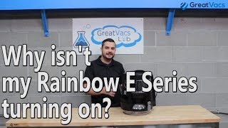 My Rainbow won't turn on! Broken water bowl tabs and other common problems.