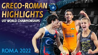 Greco-Roman Highlights from U17 World Championships 2022 #WrestleRome