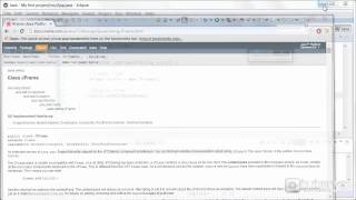 How to use the JFrame object in Java?