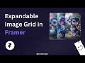 How to Build an Expandable Grid in Framer (No-Code)