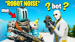 I Pretended to be a ROBOT HENCHMEN (Fortnite)