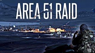 AREA 51 RAID! - ArmA 3 Insane PVP Event (they can't stop all of us!)