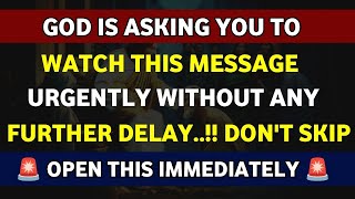 🔴GOD IS ASKING YOU TO WATCH THIS MESSAGE URGENTLY...| Gods Message Today #godmessage