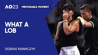 Krawczyk's Stunning Lob | Australian Open 2023