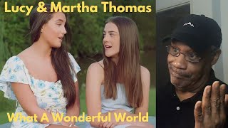 Music Reaction | Lucy & Martha Thomas - What A Wonderful World | Zooty Reactions