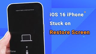 iOS 16 iPhone Stuck on Restore Screen | Get Out of Recovery Mode & Turn Back On