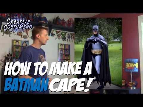 How to Make a Batman Cape and Hood Tutorial How to Make a Batman Cape and Hood Tutorial