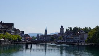 Zurich 4K/ Walking Tour in Zurich