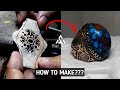 Making Carved Silver Rings for Very Beautiful Turquoise Stones | SILVER HANDMADE