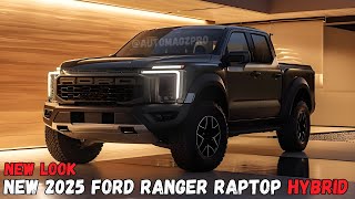 Exclusive Look! 2025 Ford Ranger Raptor Hybrid Revealed: Must-Watch!