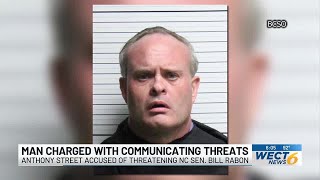 Brunswick County man arrested for threatening to kill Sen. Bill Rabon