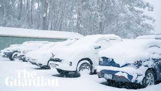 Massive snowfall brings ‘super thick fresh powder snow’ to Australia’s alpine areas