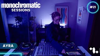 Hypnotic & Raw Techno DJ SET 2024 I AYRA I Monochromatic #21