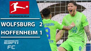 Late penalty save helps Wolfsburg hold off Hoffenheim | ESPN FC Bundesliga Highlights
