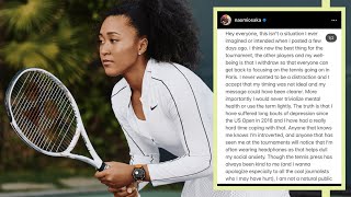 Naomi Osaka WITHDRAWS from French Open!