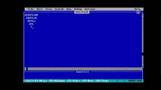 Qbasic program printing the given pattern