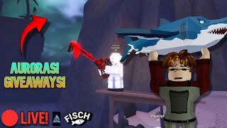 🔴 Live Fisch Gameplay with Viewers + MAKE MONEY #fisch #roblox #robloxfisch