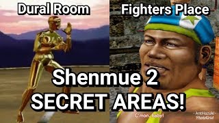 Shenmue 2 SECRET AREAS! | Dural Room \u0026 Fighters Place | Guide with Commentary