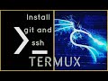 How to install Git and SSH | install git in termux