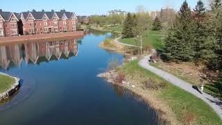 Saint-Laurent, bois-Franc park, Montreal Canada