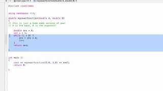 How to build your own power function from scratch (C++ programming tutorial)