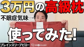 脳が眠れると噂の高級枕を使ってみたらまさかの二日酔いにも効いた！？