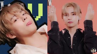 BTS Taehyung W Korea Eye Contact with V