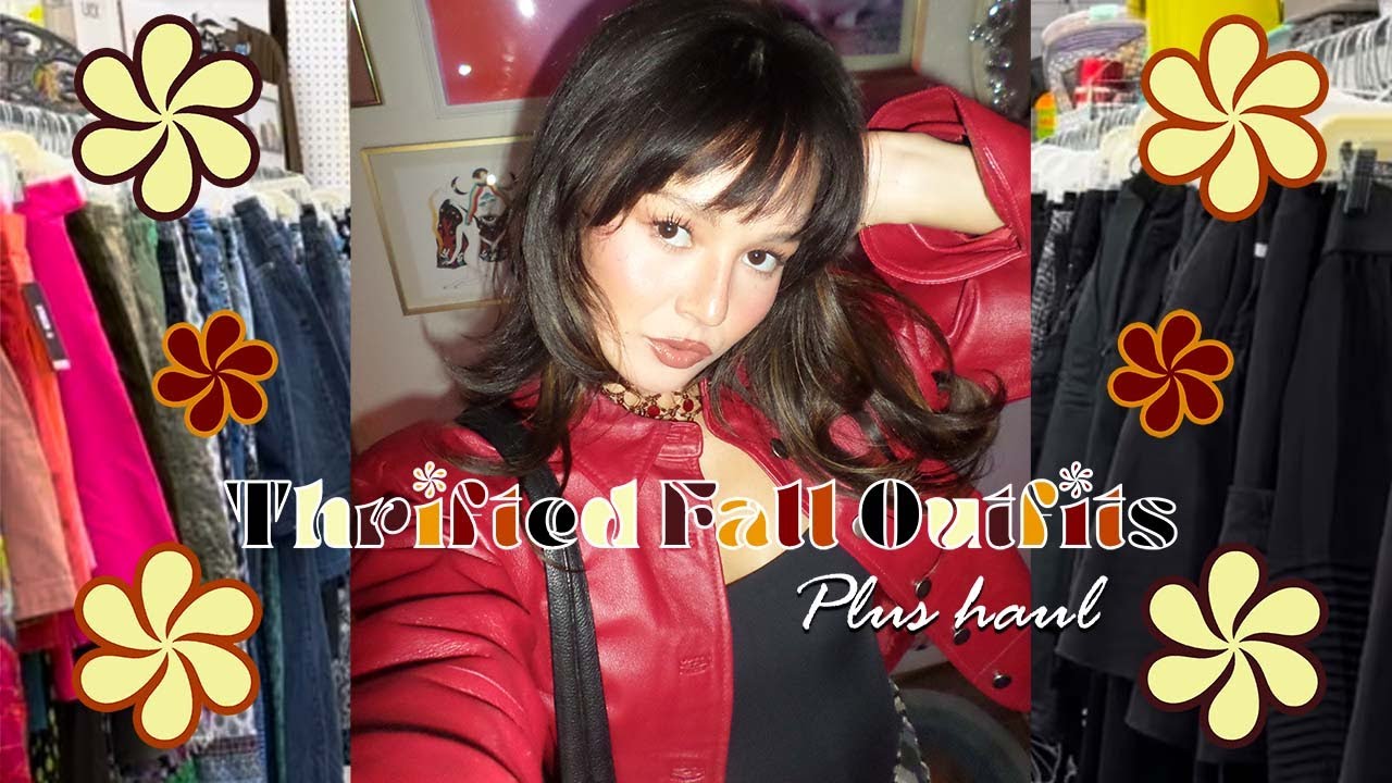 Thrifted Fall Outfits Haul рџќ Youtube