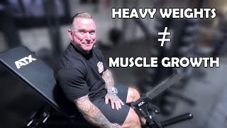 LEE PRIEST: You Don't Need Heavy Weights to Grow Muscle