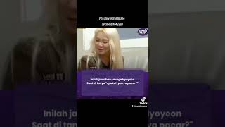 Inilah Jawaban Savage Hyoyeon saat ditanya \