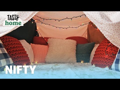 How To Make The Coziest Blanket Fort Ever How To Make The Coziest Blanket Fort Ever