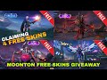 CLAIMING 4 FREE SKINS FROM MOONTON 10TH ANNIVERSARY EVENT SKIN GIVEAWAY! MOBILE LEGENDS